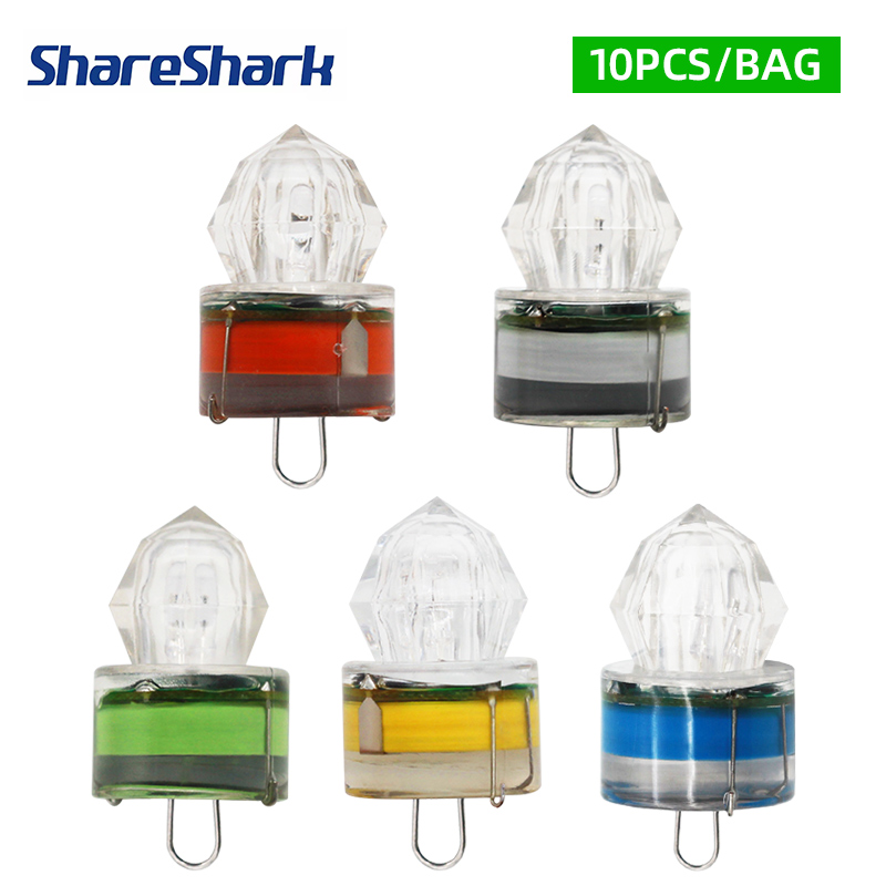 Fishing Bag Waterproof - ShareShark 10 stuks/zak LED vislichten onderwater