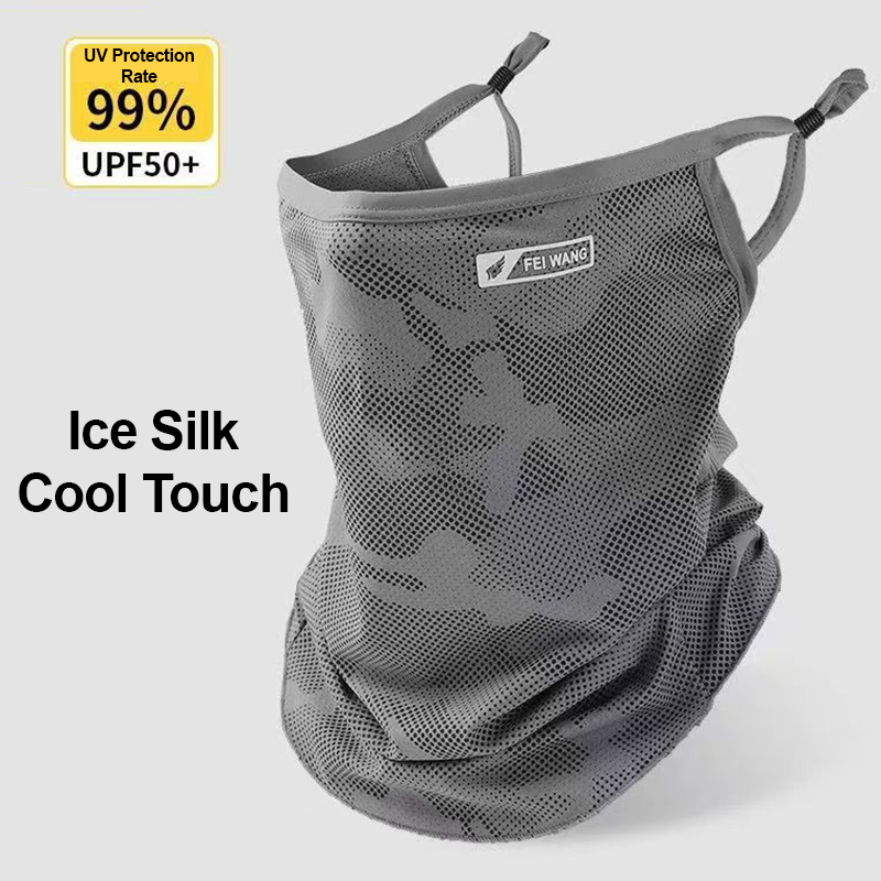 Fishing Mask Sun Protection - Nekgaiter UV-bescherming Gezichtsmasker IJszijde Unisex gezichtsbedekking