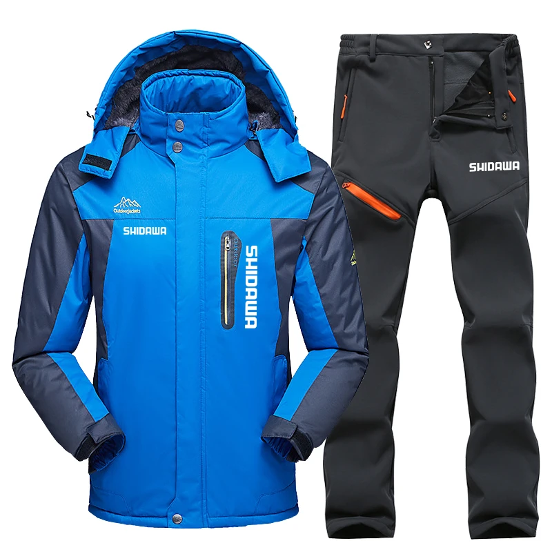 Fishing Pants Waterproof - Nieuwe winter herenvisserssets Outdoor Plus fluwelen