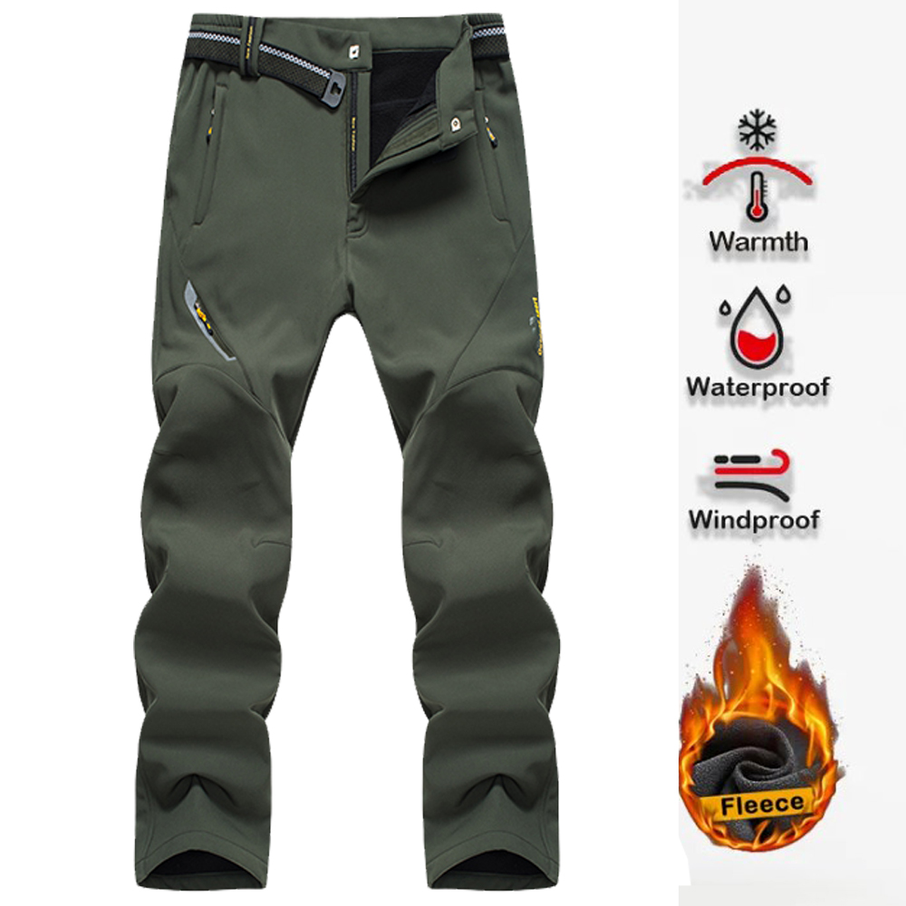 Fishing Pants Waterproof - Heren Wandelen Broek Softshell Outdoor Broeken