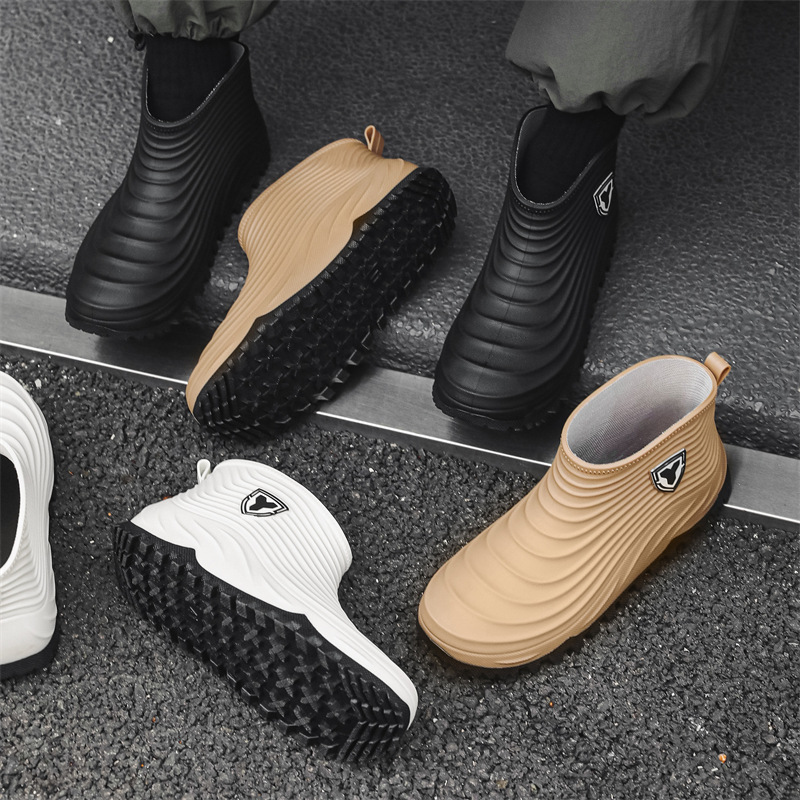 Fishing Boots - Heren regenschoenen Mode waterdichte antislip regenlaarzen
