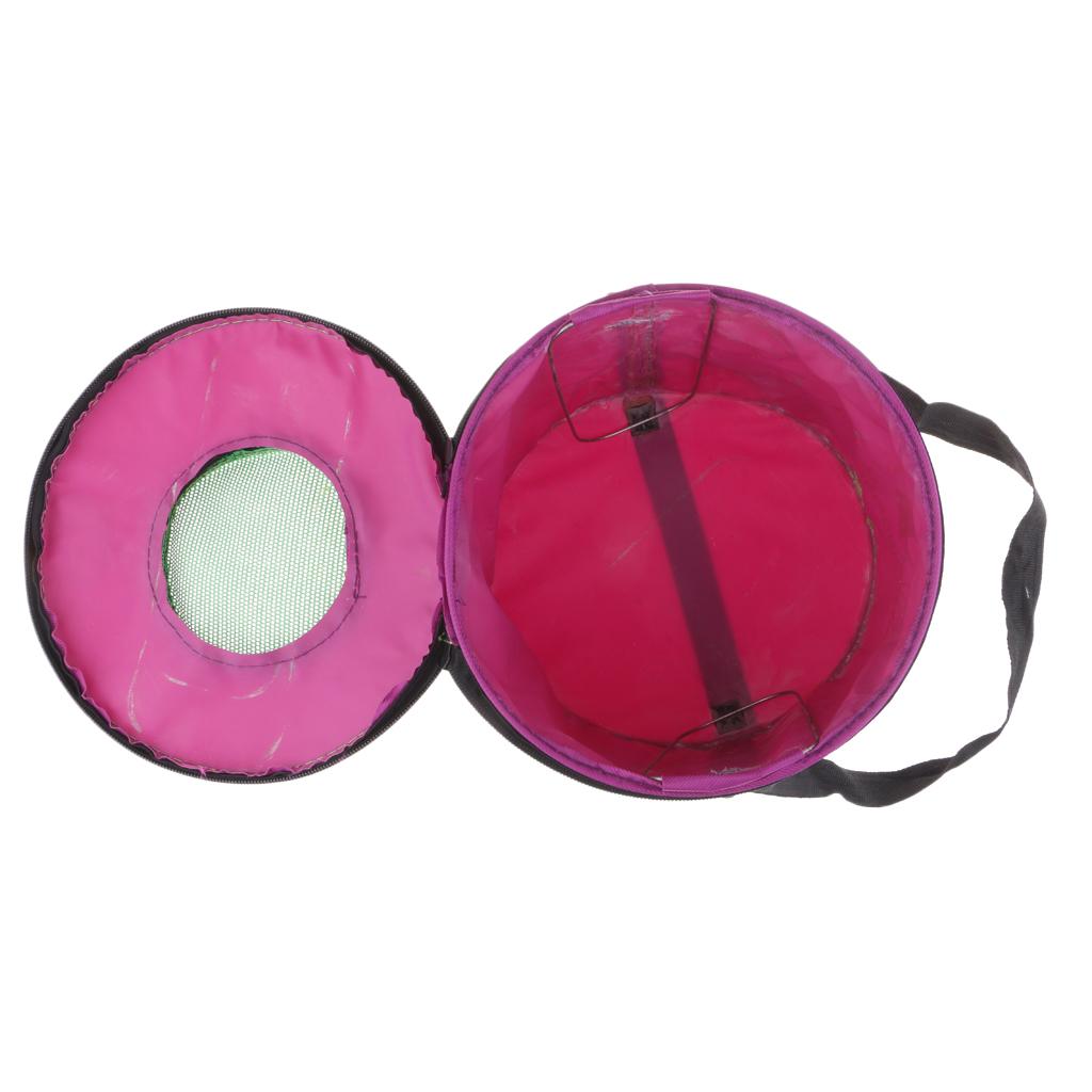 Fishing Bag Waterproof - Opvouwbare visemmer met gaasdeksel, waterdichte canvas