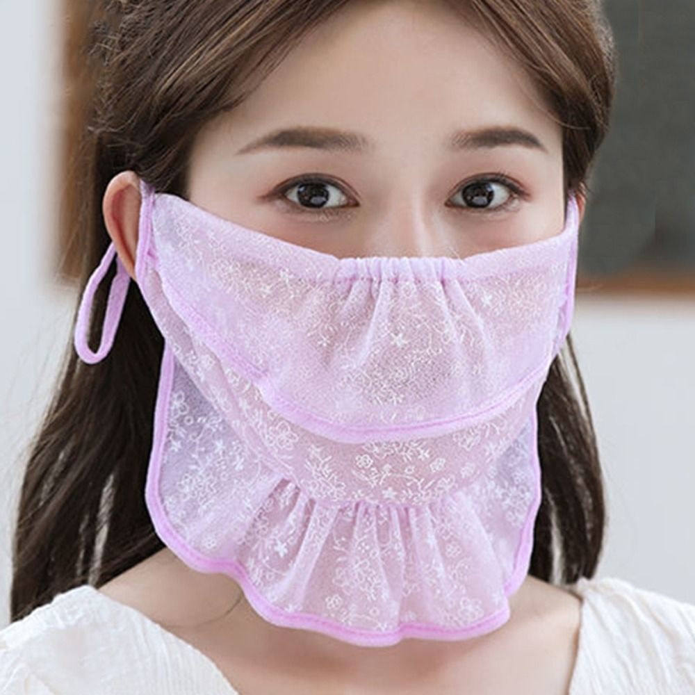 Fishing Mask Sun Protection - Wrap Cover Sjaal Effen Kleur Vissen