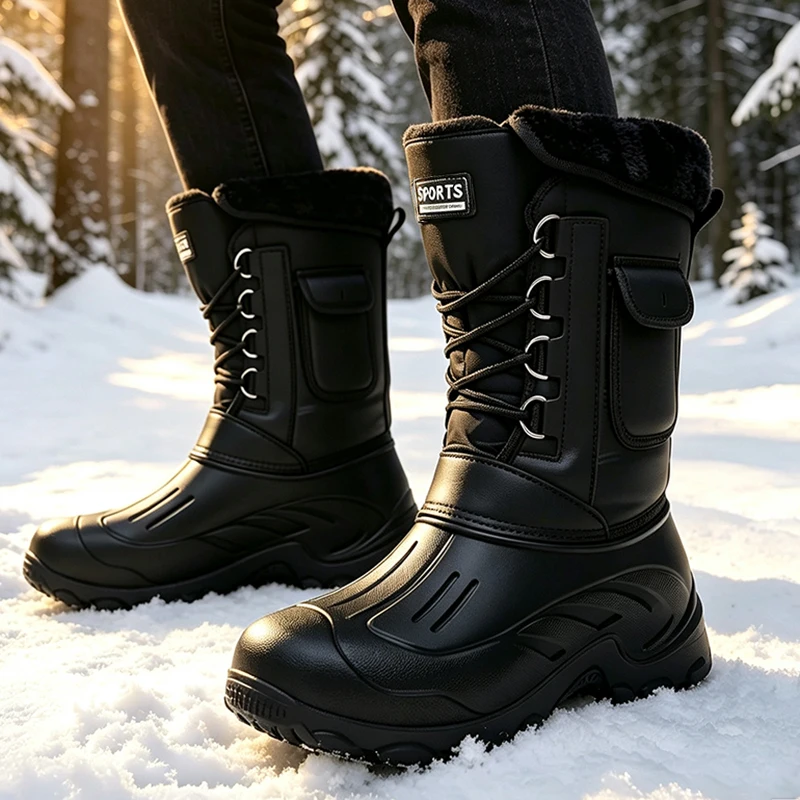 Fishing Boots - Mannen Winter Snowboots Outdoor Visschoenen Sneeuwtrekkingschoenen