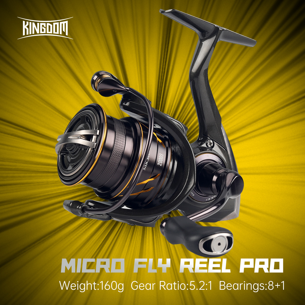 Abu Garcia Reel Revo - Kingdom Micro Fly Pro Vismolen Ultra