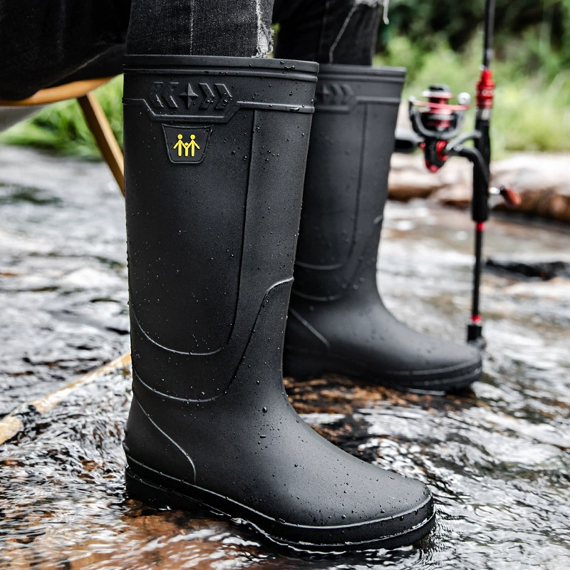 Fishing Boots - Regenlaarzen voor heren Werklaarzen Instappers Waterdichte
