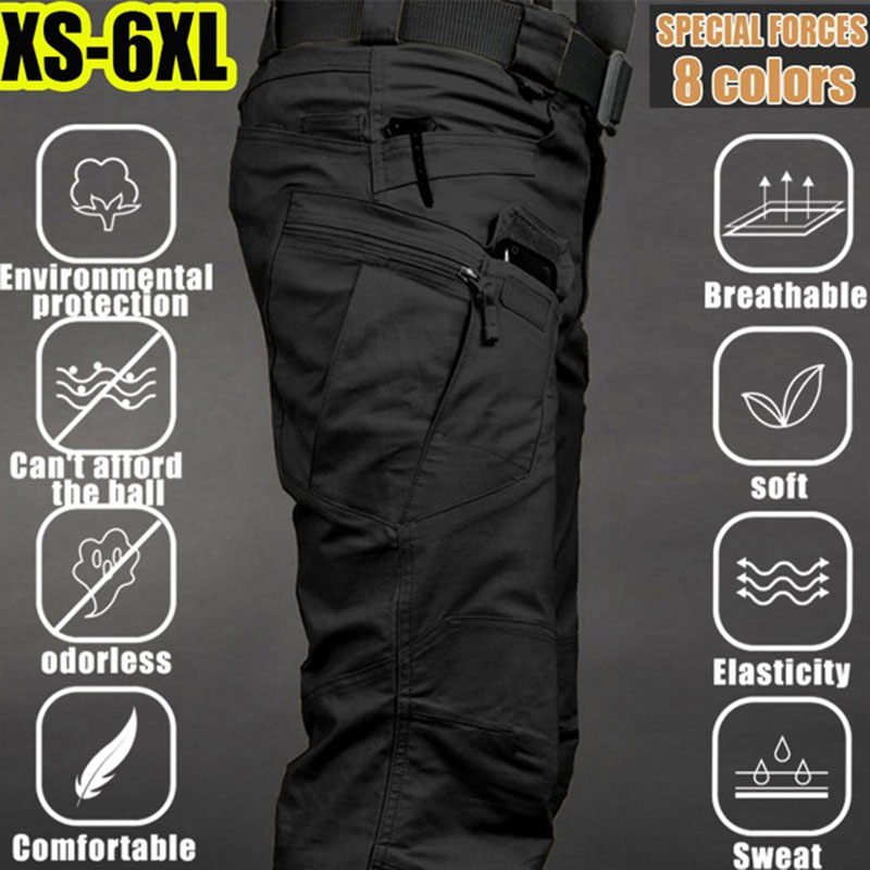 Fishing Pants Waterproof - Tactische cargobroek voor heren 6XL Plus