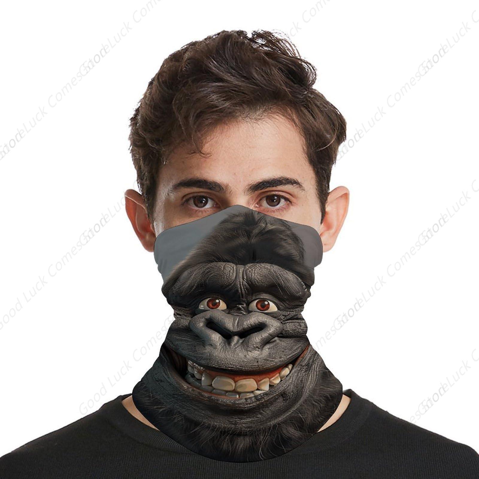 Lachende Gorilla Foto Bandana  - Fishing Mask Sun Protection recensie en prijs