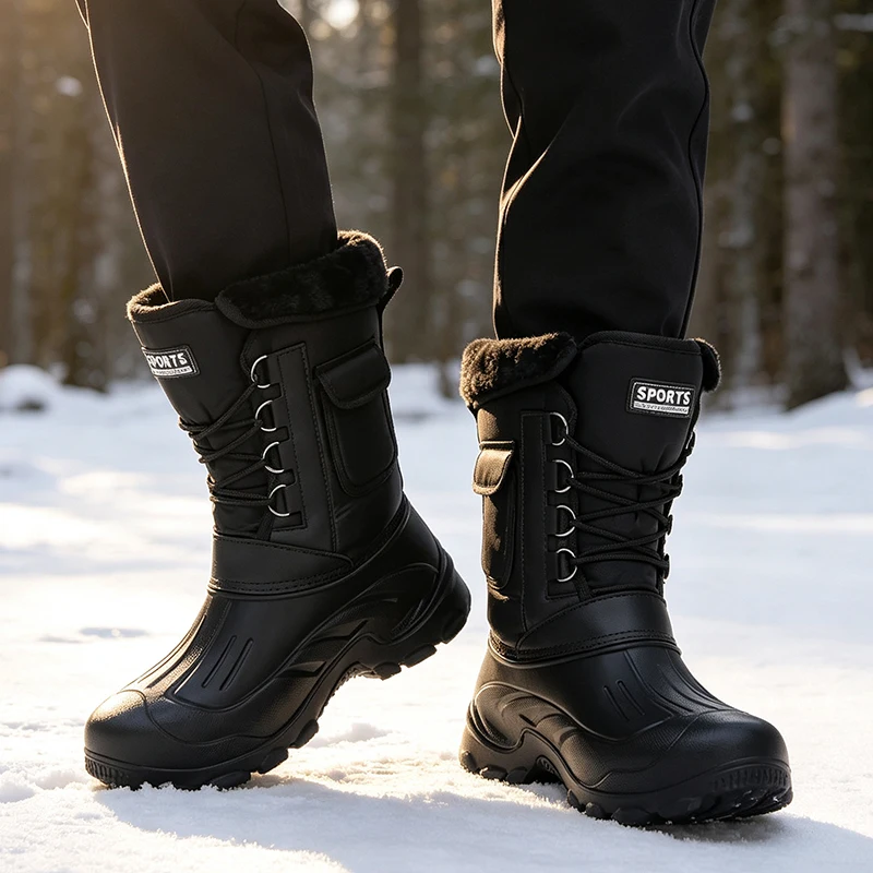 Mannen Winter Snowboots Outdoo - Fishing Boots recensie en prijs
