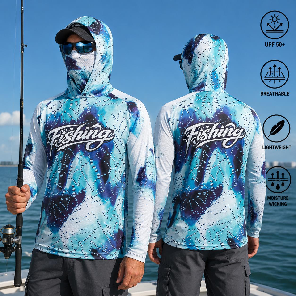 Visserijshirt met capuchon Her - Fishing Mask Sun Protection recensie en prijs