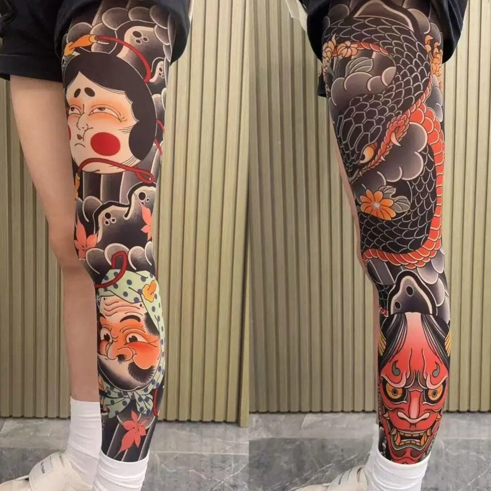 Nieuwe volledige been nep-tato - Fishing Socks recensie en prijs