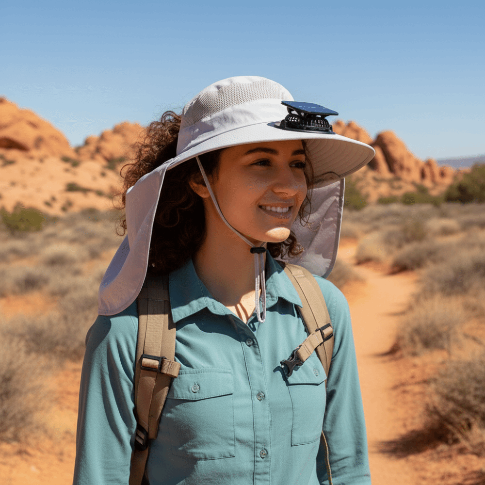 Mode UPF50+ zonnehoed met vent - Fishing Hat recensie en prijs
