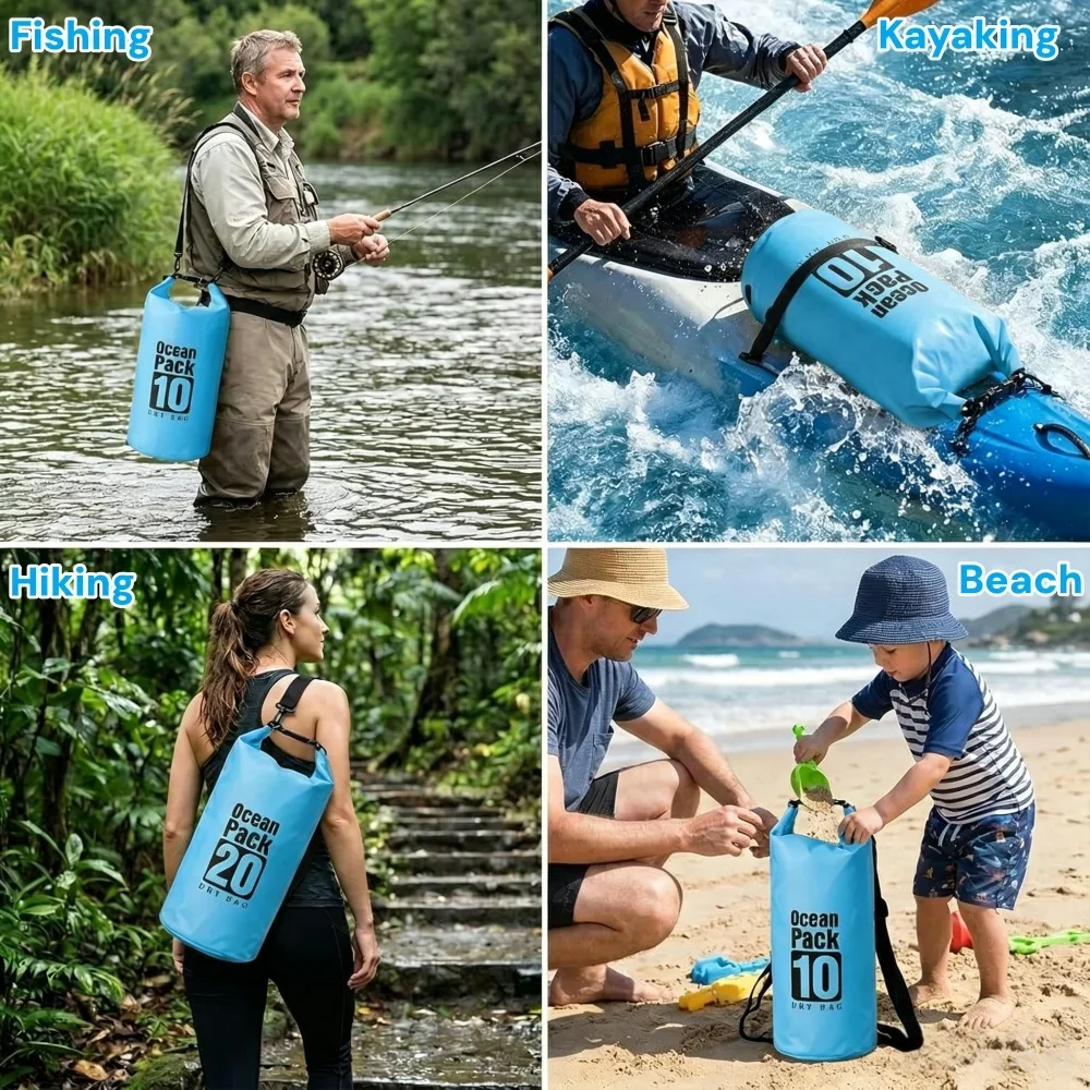 500D waterdichte droge tas dri - Fishing Bag Waterproof recensie en prijs